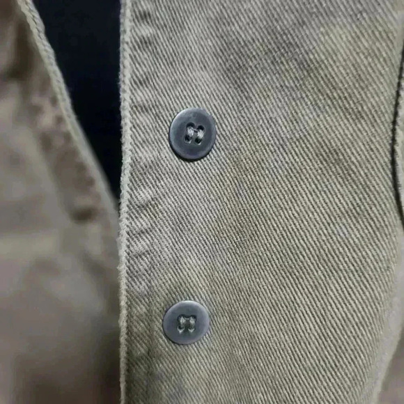 Ultra Pink Large Drab Green Military‎ Inspired Jacket Unisex Corset Back Grunge - Picture 10 of 14